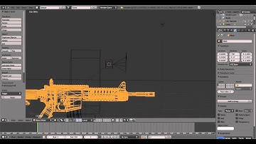 make FPS Game in Blender part 3