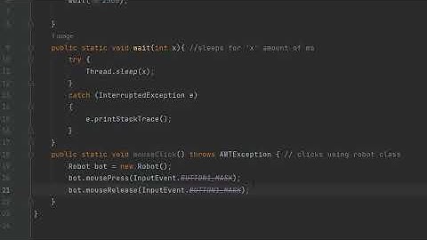 How to make AutoClicker in Java! | (simple 2022)