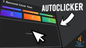 How to make AutoClicker in Java! | (simple 2022)