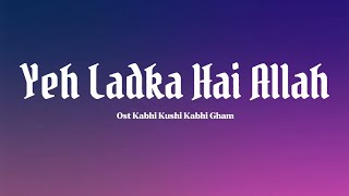 Yeh Ladki Hai Allah - Alka Yagnik ft Udit Narayan (lyric)