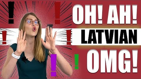 Short, Versatile, Exclamation words - Easy and Effective | IRREGULAR LATVIAN LESSON