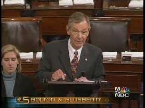 George Voinovich pleure au snat / George Voinovich...