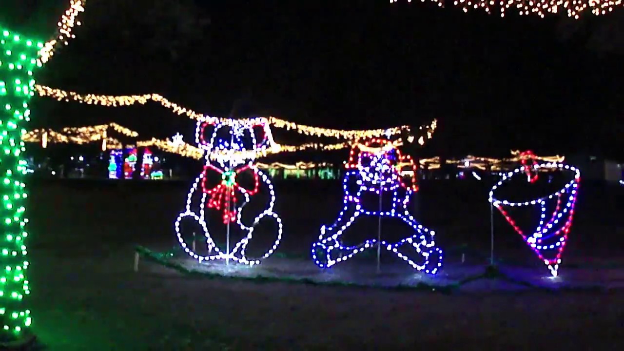 Christmas Lights (Illumination) at Largo Central Park, Florida YouTube