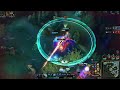 Baiting enemy into a teamfight! (Nami godo)