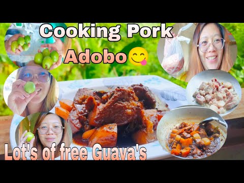 Cooking Pork Adobo here at BicoL namen😋