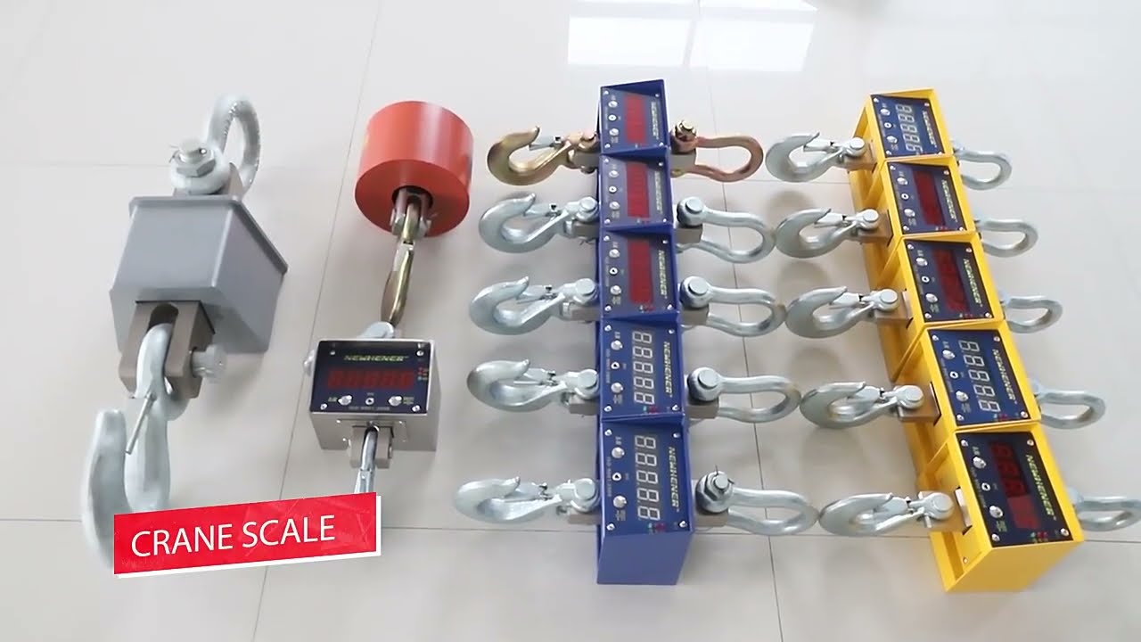 Industrial 1 ~ 20 Tons Crane Scale With 200m Wireless Remote Control