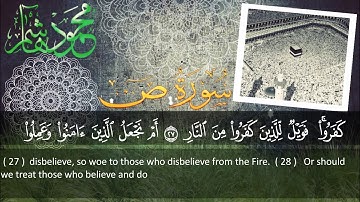 الشيخ محمود هاشم - سورة ص من الآية 1 إلى الآية 88