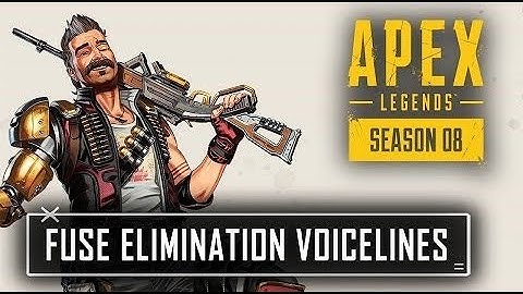 All New FUSE Intro Voicelines in Apex Legends Season 8