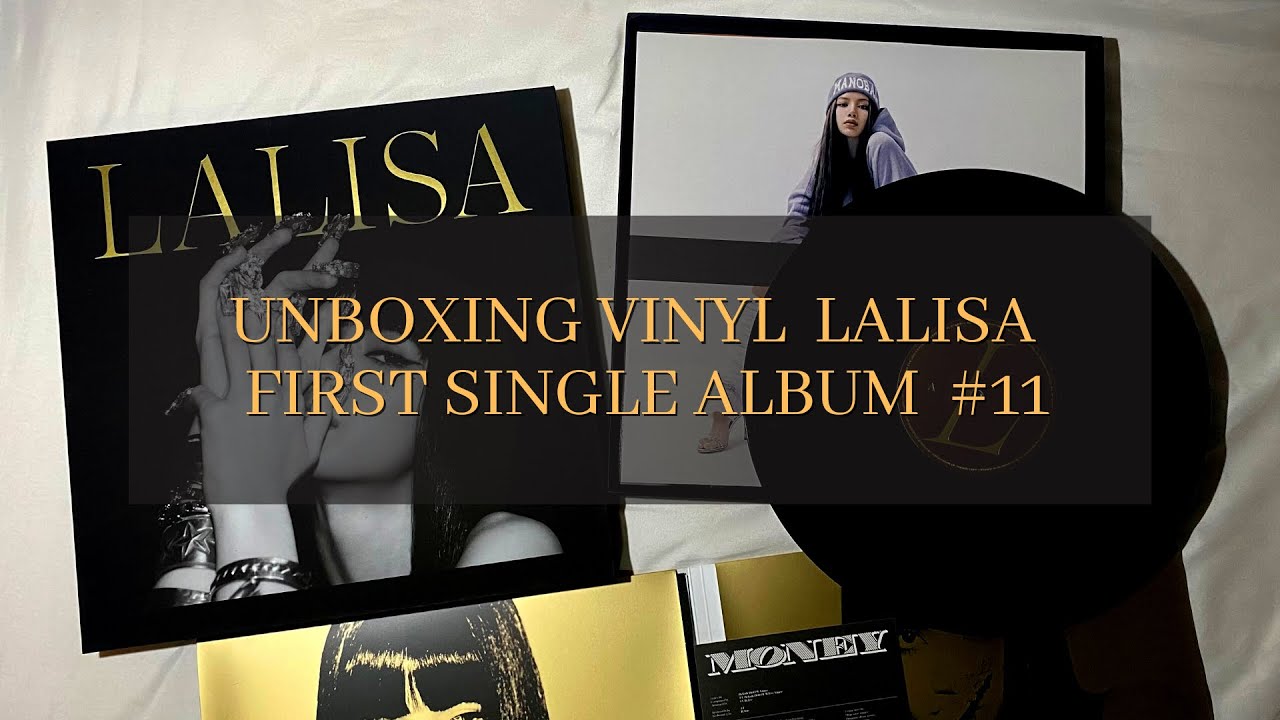[UNBOXING] LALISA FIRST SINGLE ALBUM VINYL VER. [Limited Edition] | แกะอัลบั้มแผ่นเสียงลิซ่า ♡ #11