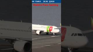 TAP AIR PORTUGAL ready to take off, Madeira Airport