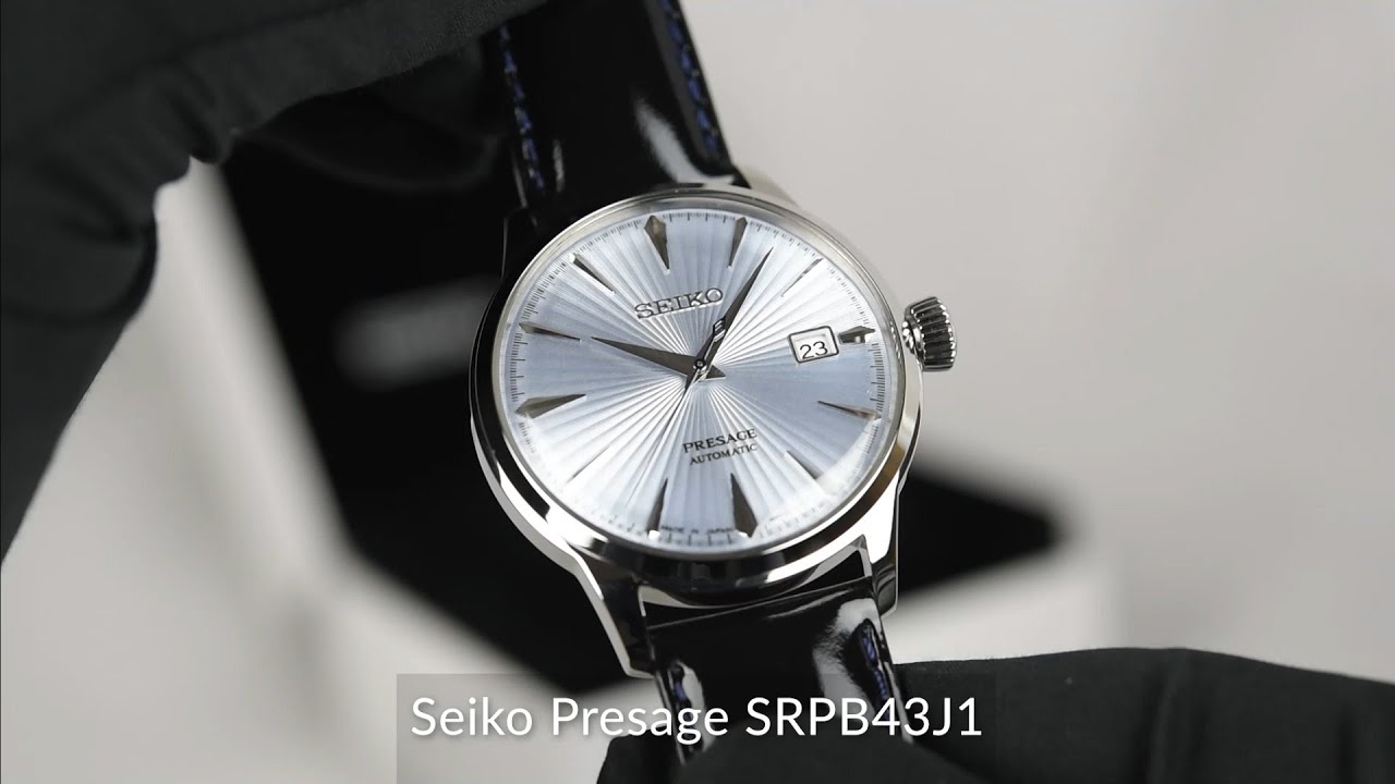 Seiko Presage SRPB43J1 - YouTube