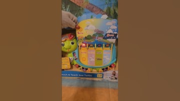 Touch and teach sea turtle #vtech #learning #fun #satisfying #youtubeshorts