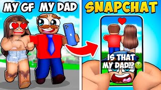 My GIRLFRIEND CHEATED WITH MY DAD On SNAPCHAT! (Brookhaven RP🏡)