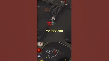 Runescape UNDERGROUND bot farm gets PKED and looted #gaming #shorts #pvp 😂😂