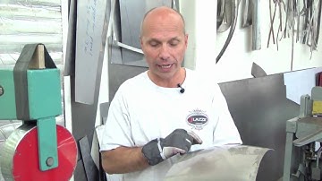 Lazze Metal Shaping: Maintaining Smooth Surfaces on the English Wheel, Part 1