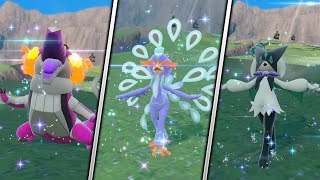 Getting ALL 3 SHINY STARTERS Final Evolutions in Pokémon Scarlet & Violet