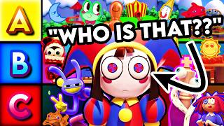 Ranking ALL CHARACTERS without Watching the Show // The Amazing Digital Circus