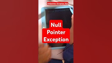 Null Pointer Exception in production systems #nullpointer