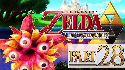 The Legend of Zelda: A Link Between Worlds - PART 28 - Desert Palace Boss Zaganaga!!!
