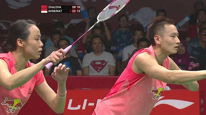 2015 BWF World Championships SF - Zhang Nan/Zhao Y...