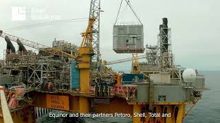 Equinors Troll C And Troll B Platforms Are Connected To Power From Shore