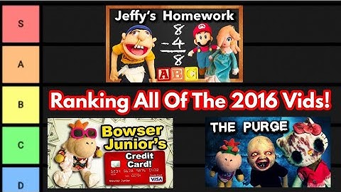 Ranking All Of The 2016 Sml Videos!!!