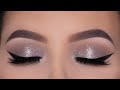 Soft and Easy Sparkly Eye Makeup Tutorial | Cool Toned Eye Makeup