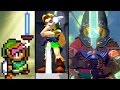 Zelda Evolution of The MASTER SWORD 1992-2017 (Breath of the Wild to SNES)