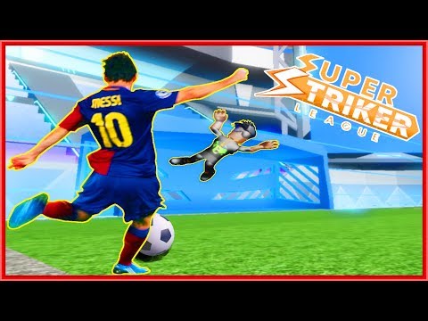 If Lionel Messi Played Roblox Super Striker League Youtube - playing my favorite sport soccer in roblox super striker league