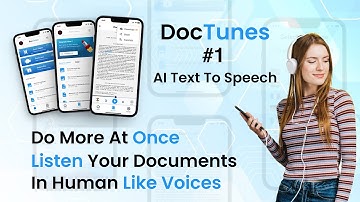 Revolutionize Your Reading: DocTunes Transforms any Document into Audiobooks in 70+ Languages!