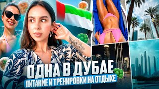 ДУБАЙ VLOG: улетела одна в ОАЭ, как не набрать вес в отпуске