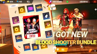 I Got Blood Shooter Senior Bundle From New Incubater Royal At Garena Free Fire