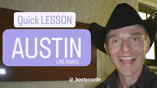 AUSTIN Line Dance - Quick Lesson