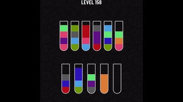 Water Sort Puzzle Level 158