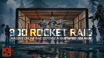 RUST - UNBELIEVABLE RAID DEFENSE IN RUSTAFIED SEA MAIN