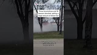 #Tennessee #Train Derails After Hitting Truck