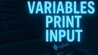 Oh Bhai Python Coding Mobile Se Variables, Print, Input Sikho Aasan Tarike Se Rxcoder