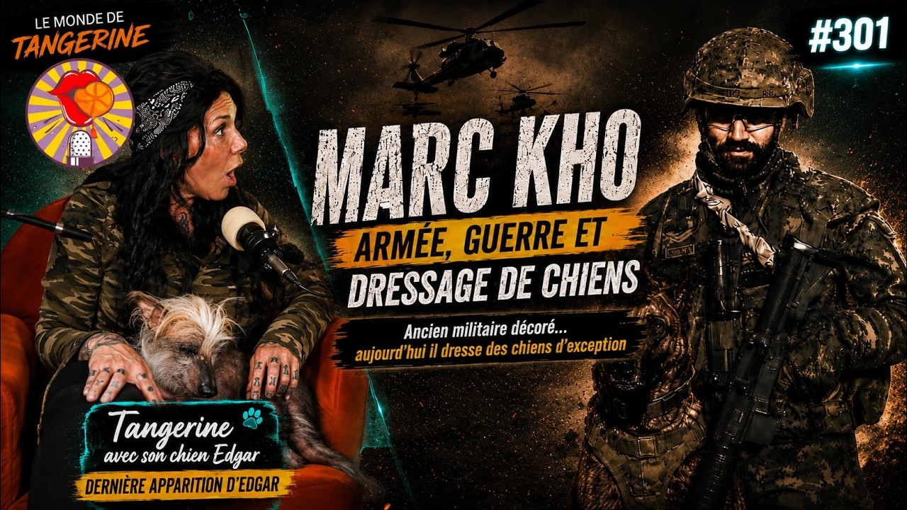 L'ancien militaire qui transforme les chiens les plus difficiles - Marc Kho