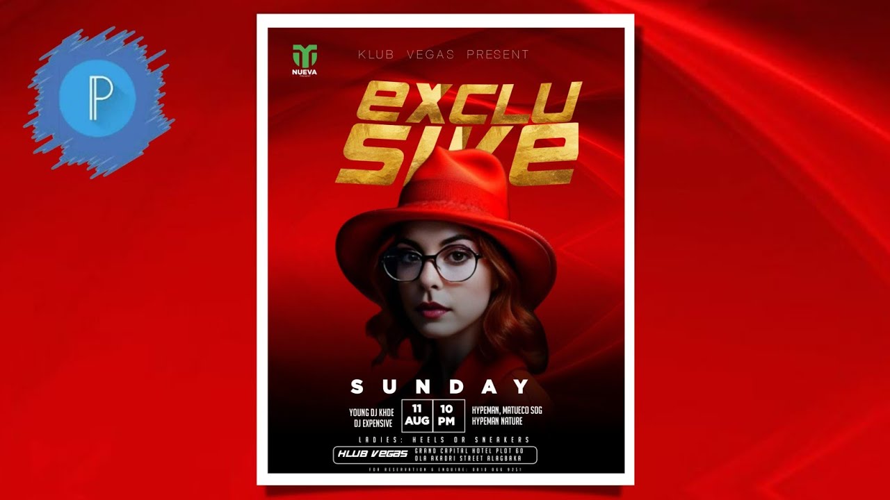 Pixellap Tutorial || How To Achieve Successful Party Flyer || Club Party Poster || 