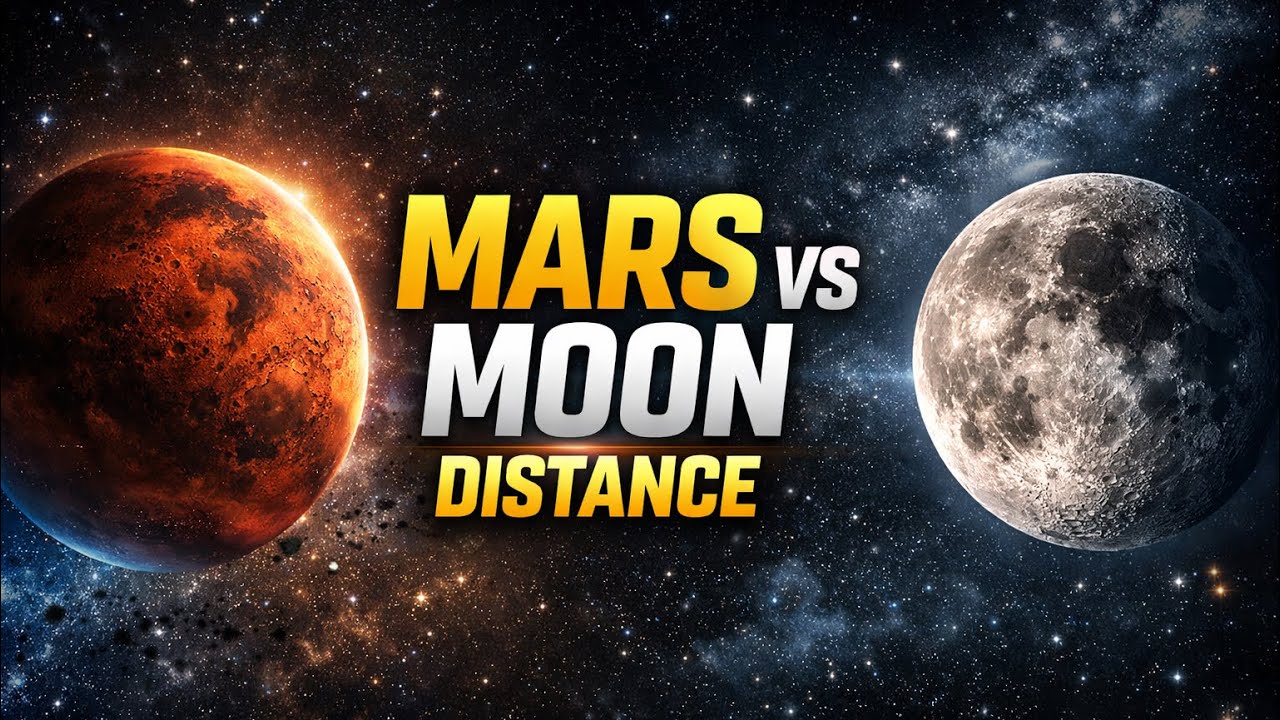 How Far Is Mars From The Moon? The Distance That Will Shock You