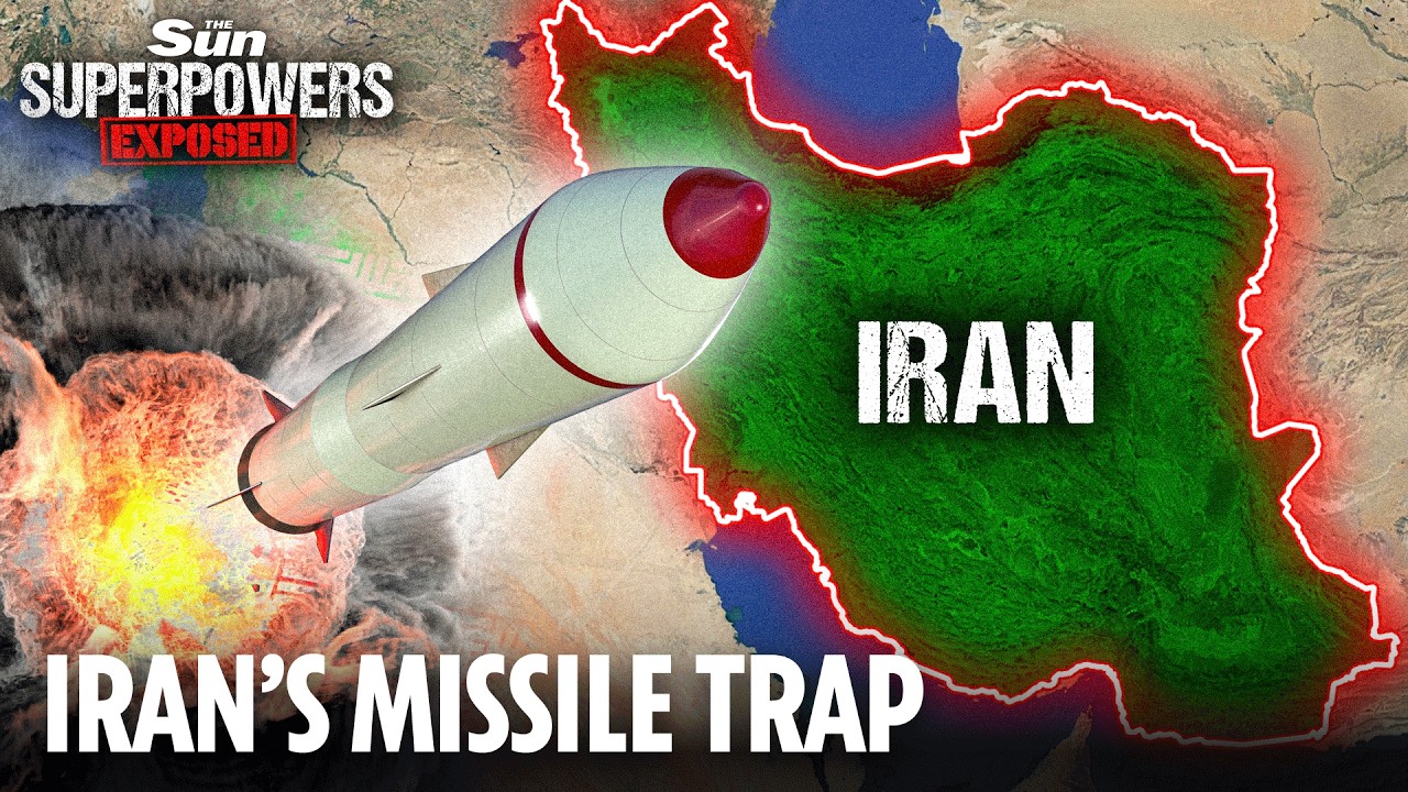 Map reveals how Iran’s missiles can blast Europe after Ayatollah secretly builds 300,000 rockets