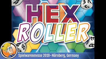 Hex Roller — game overview at Spielwarenmesse 2019
