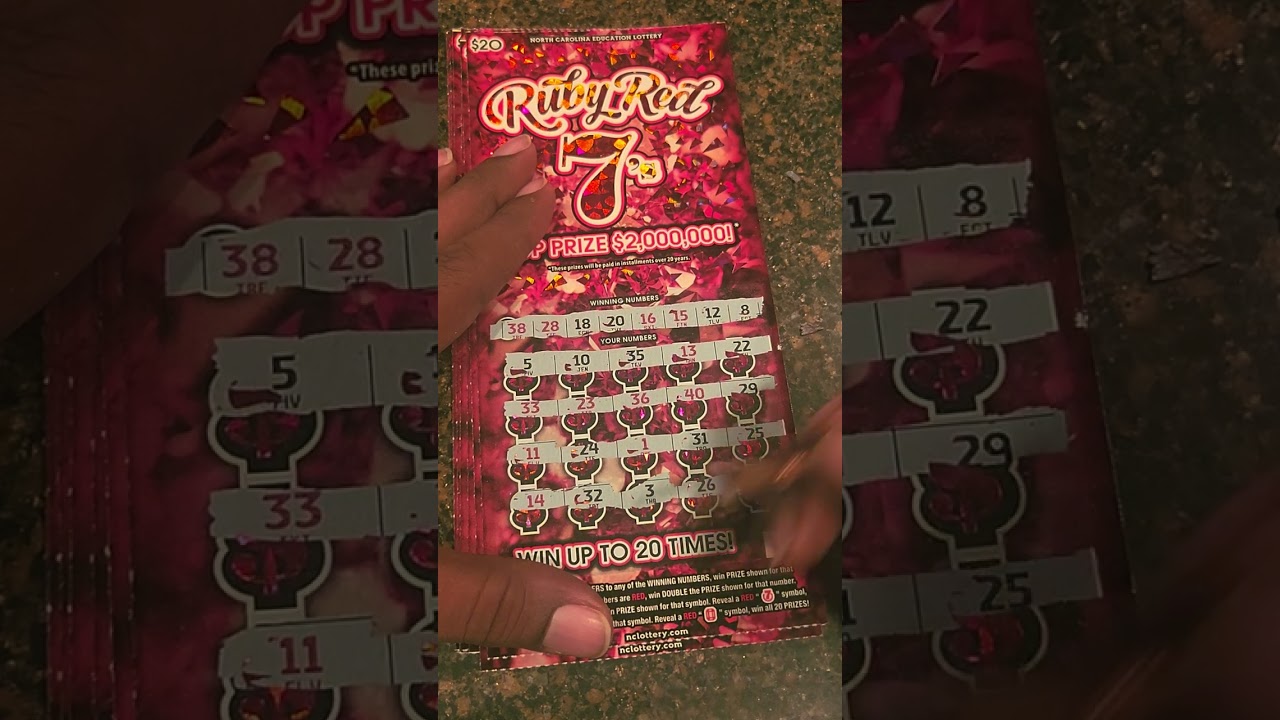 Lass nyte wit Mz.RubyRed7s! #ncscratcher #nclotto
