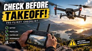 DON’T Take Off Before Checking These! | Drone Pre-Flight Safety Guide