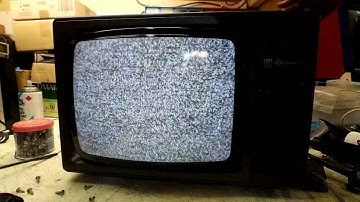 Goldstar PC04 chassis CRT TV repair and RGB mod