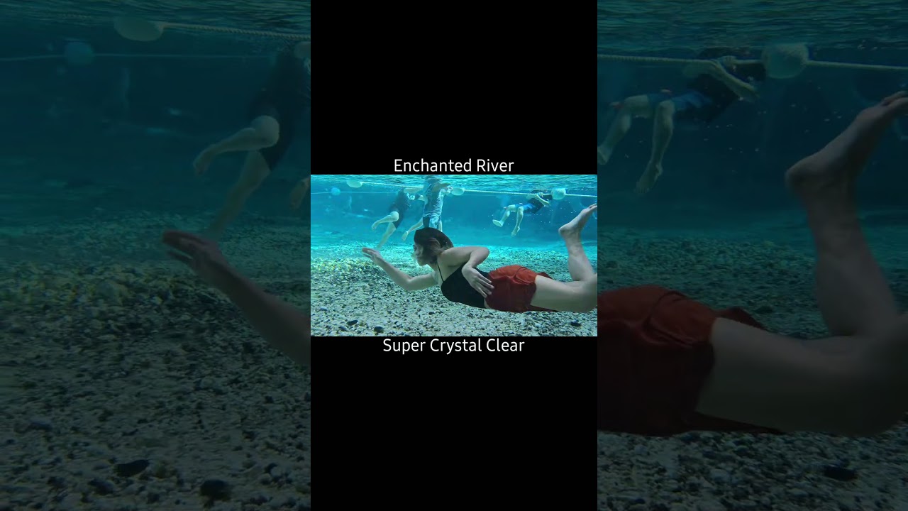 The Beauty of Enchanted River | Super Crystal Clear River Water 