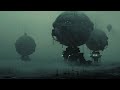 Harbor  space dark ambient music  mysterious dystopian ambience