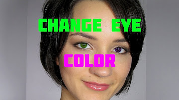 Change Eye Color on Photoshop! (CS6)