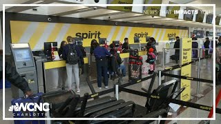 Spirit Airlines shuts down
