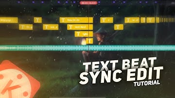 Text beat sync editing in kinemaster | kinemaster editing | kinemaster tutorial